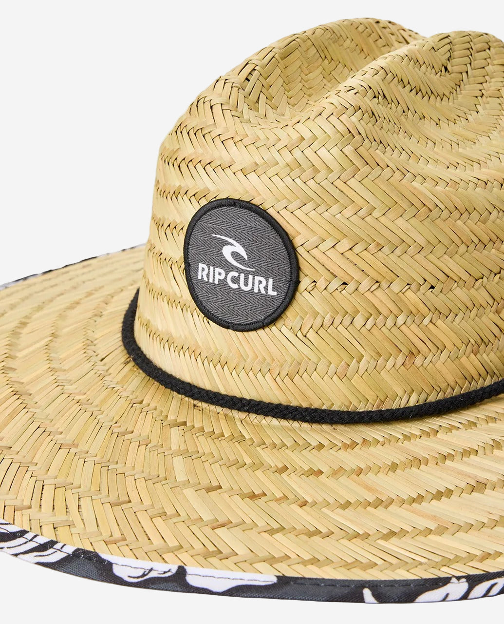 Mixed Straw Sun Hat