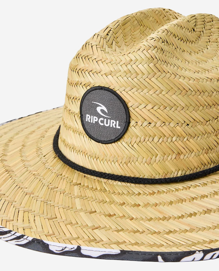 Mixed Straw Sun Hat