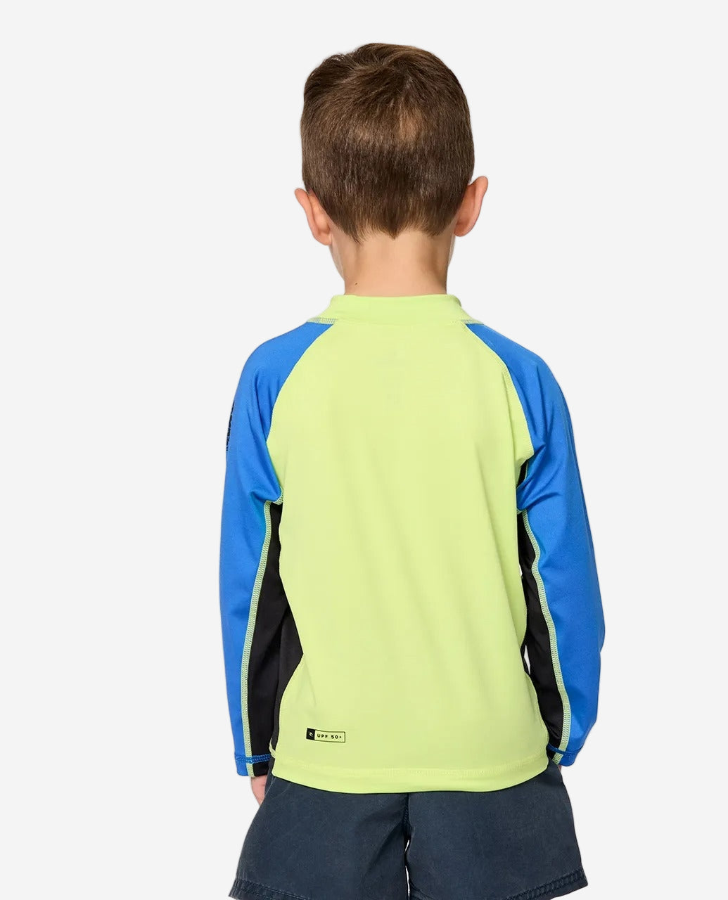 Boys Shock UPF Long Sleeve Kids Rash Vest