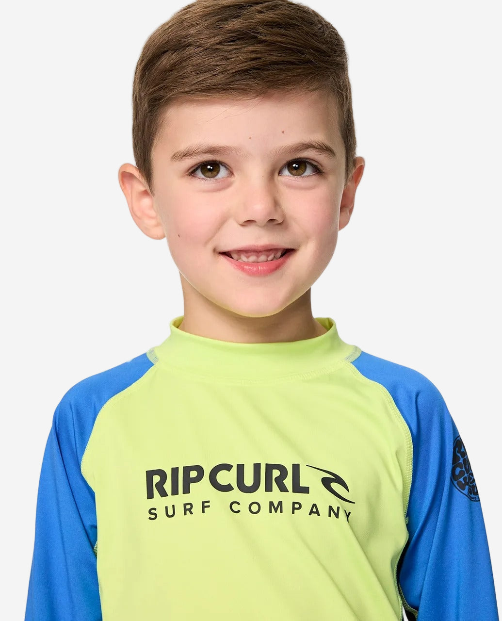 Boys Shock UPF Long Sleeve Kids Rash Vest