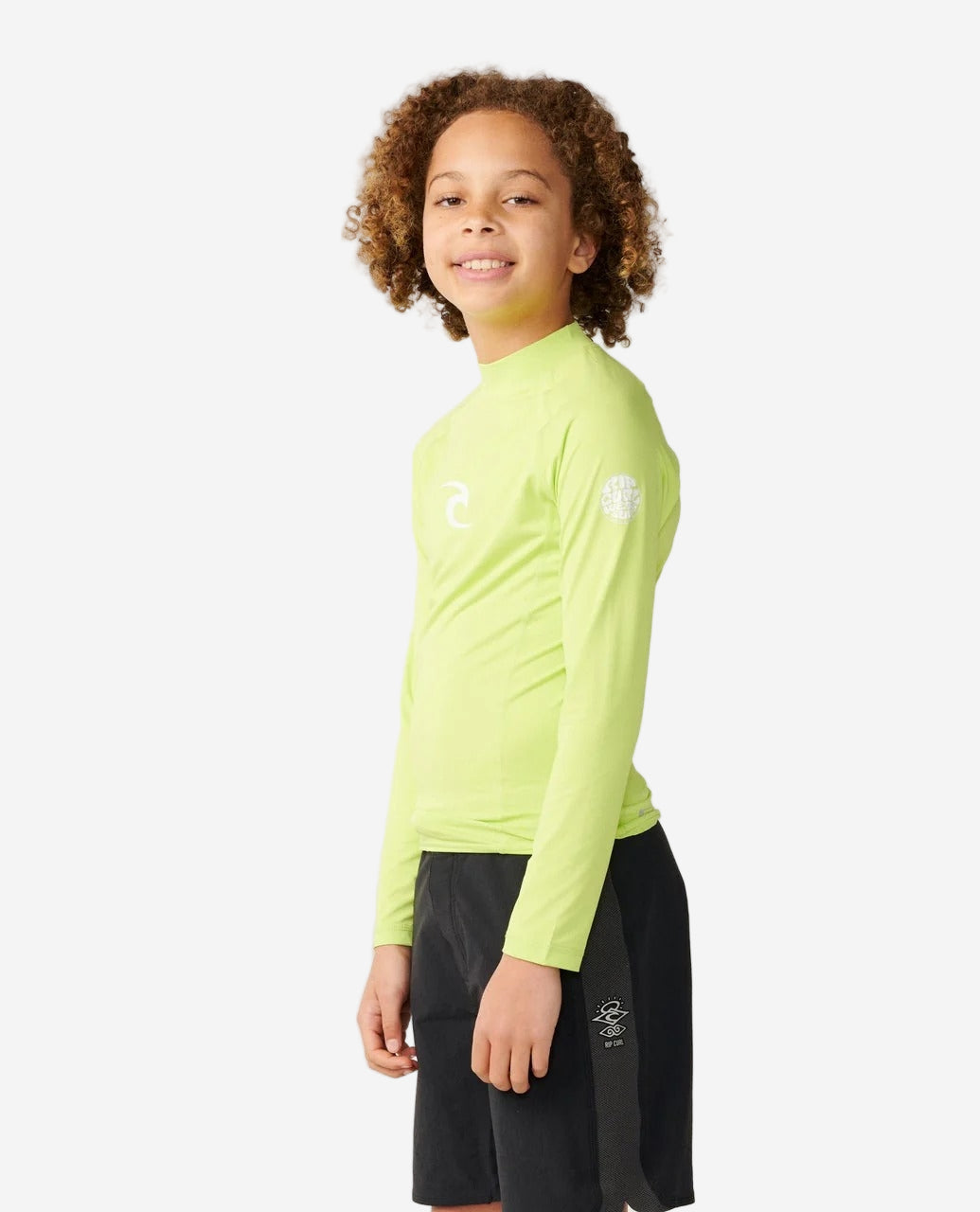 Boys Waves UPF Long Sleeve Kids Rash Vest