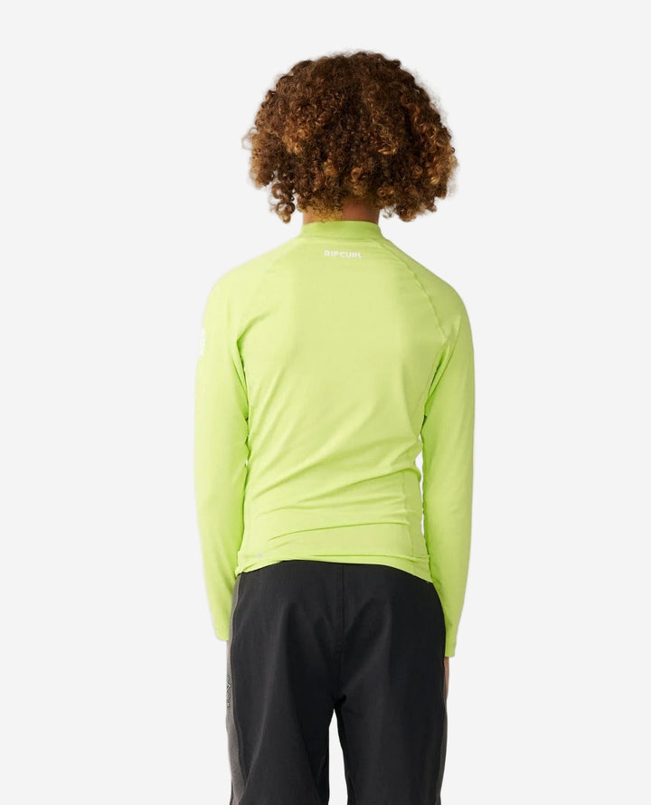 Boys Waves UPF Long Sleeve Kids Rash Vest