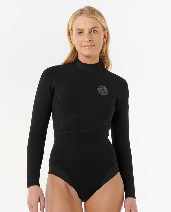 Womens Ultimate G-Bomb 2mm Back Zip Long Sleeve Springsuit Wetsuit