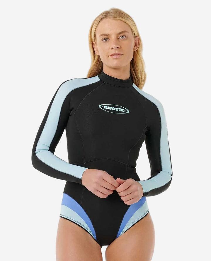 G-Bomb 1.5mm Good Coverage Back Zip Long Sleeve Springsuit Wetsuit