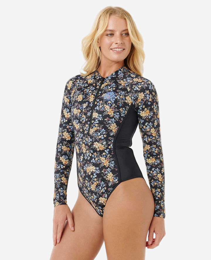 Womens Pacific Rider Front Zip Long Sleeve UPF50 Surfsuit
