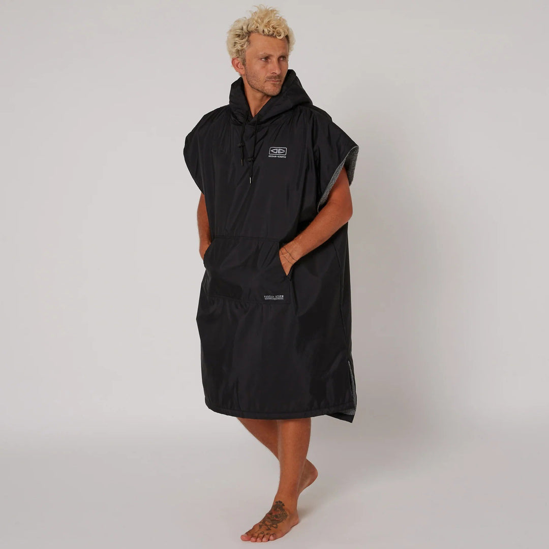 Perfect Storm Waterproof Poncho - Black