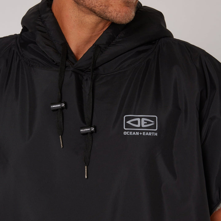 Perfect Storm Waterproof Poncho - Black