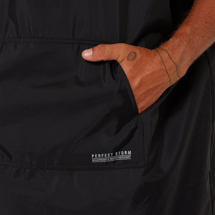 Perfect Storm Waterproof Poncho - Black