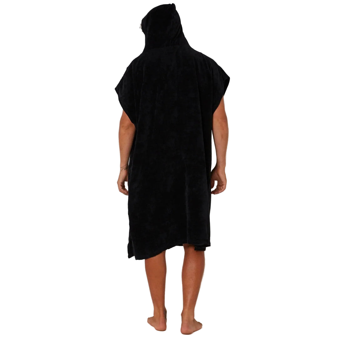 Mens Corp Hooded Towel Poncho