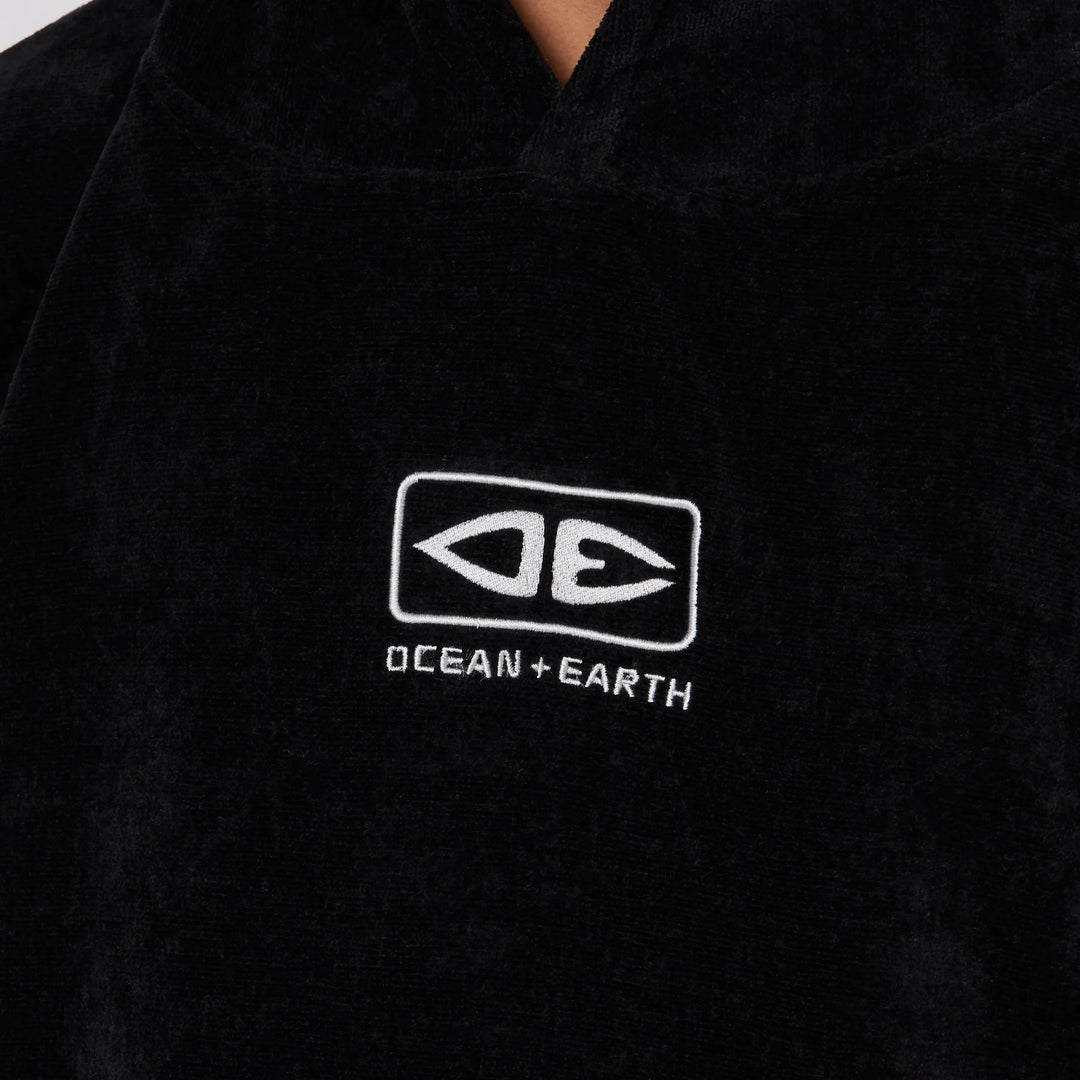 Mens Corp Hooded Towel Poncho