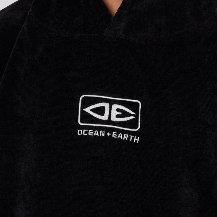 Mens Corp Hooded Towel Poncho