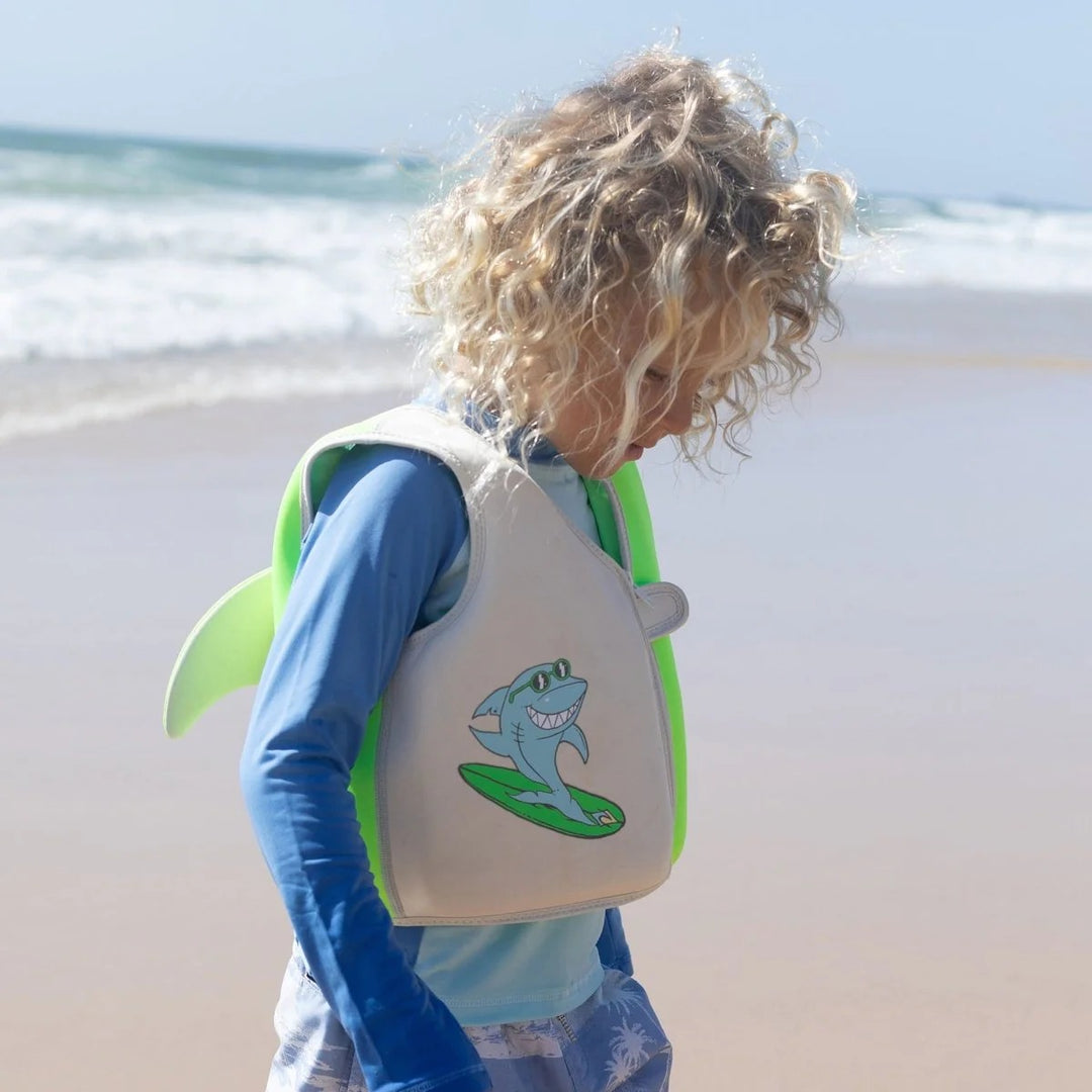 Kids Swim Vest - Shred Shark