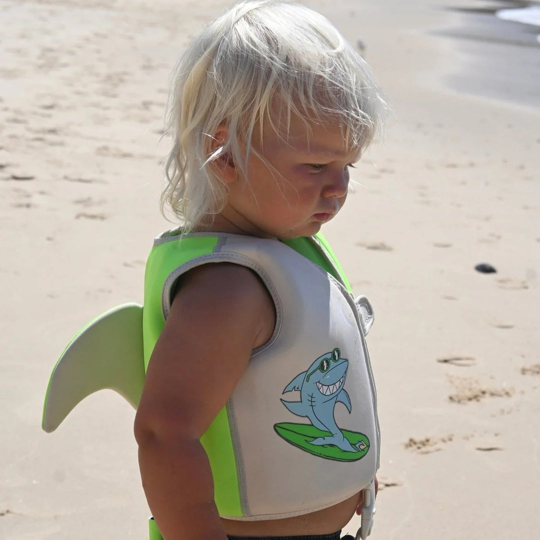 Kids Swim Vest - Shred Shark