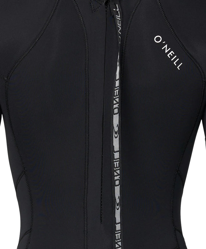 Bahia 4/3 Back Zip Steamer Womens Wetsuit - Black