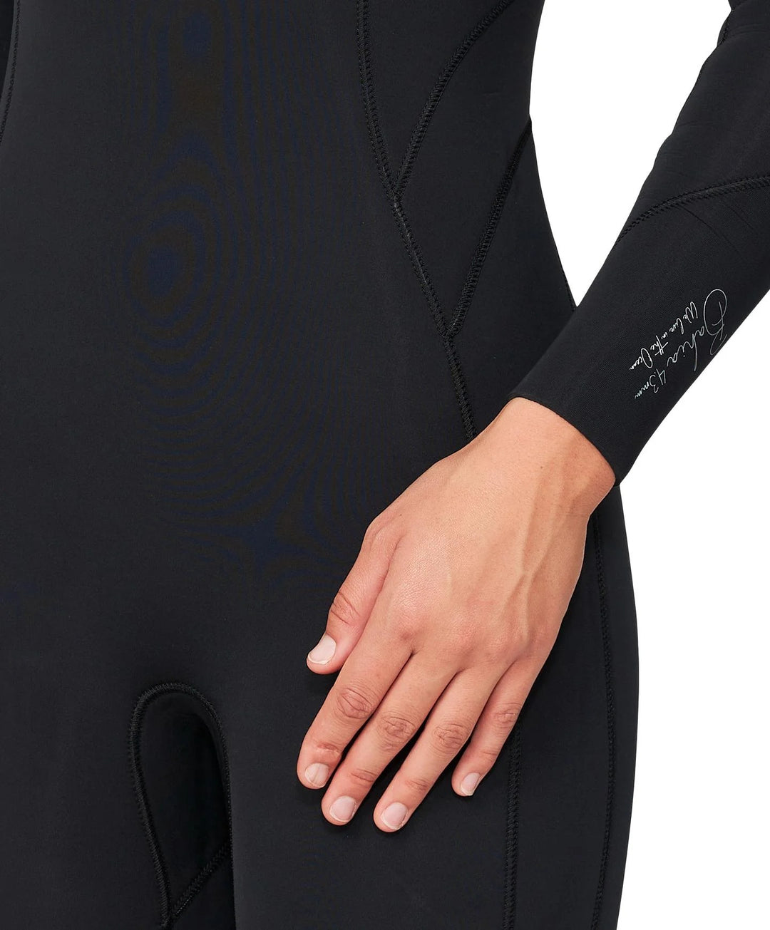 Bahia 4/3 Back Zip Steamer Womens Wetsuit - Black