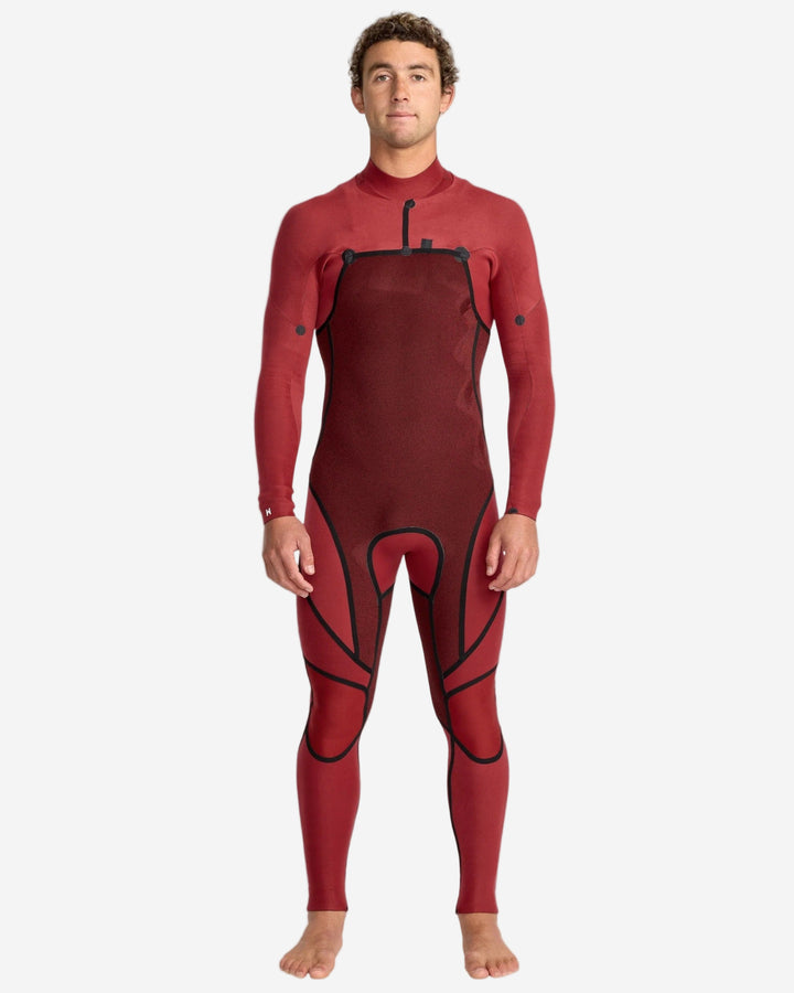 Mercury 3/2 Chest Zip Steamer Wetsuit