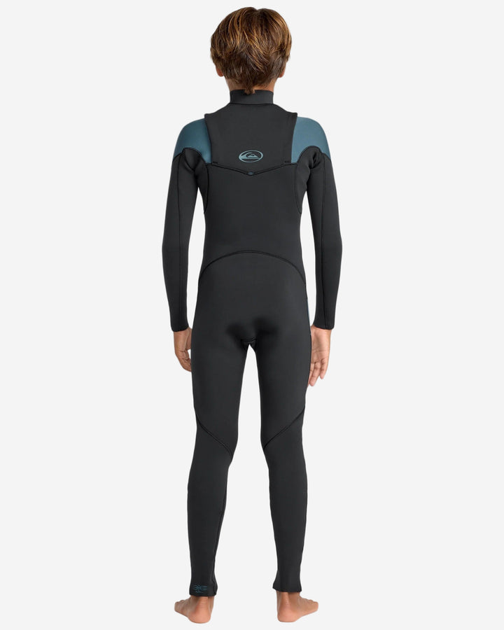 Boys Mercury 3/2 Chest Zip Kids Steamer Wetsuit