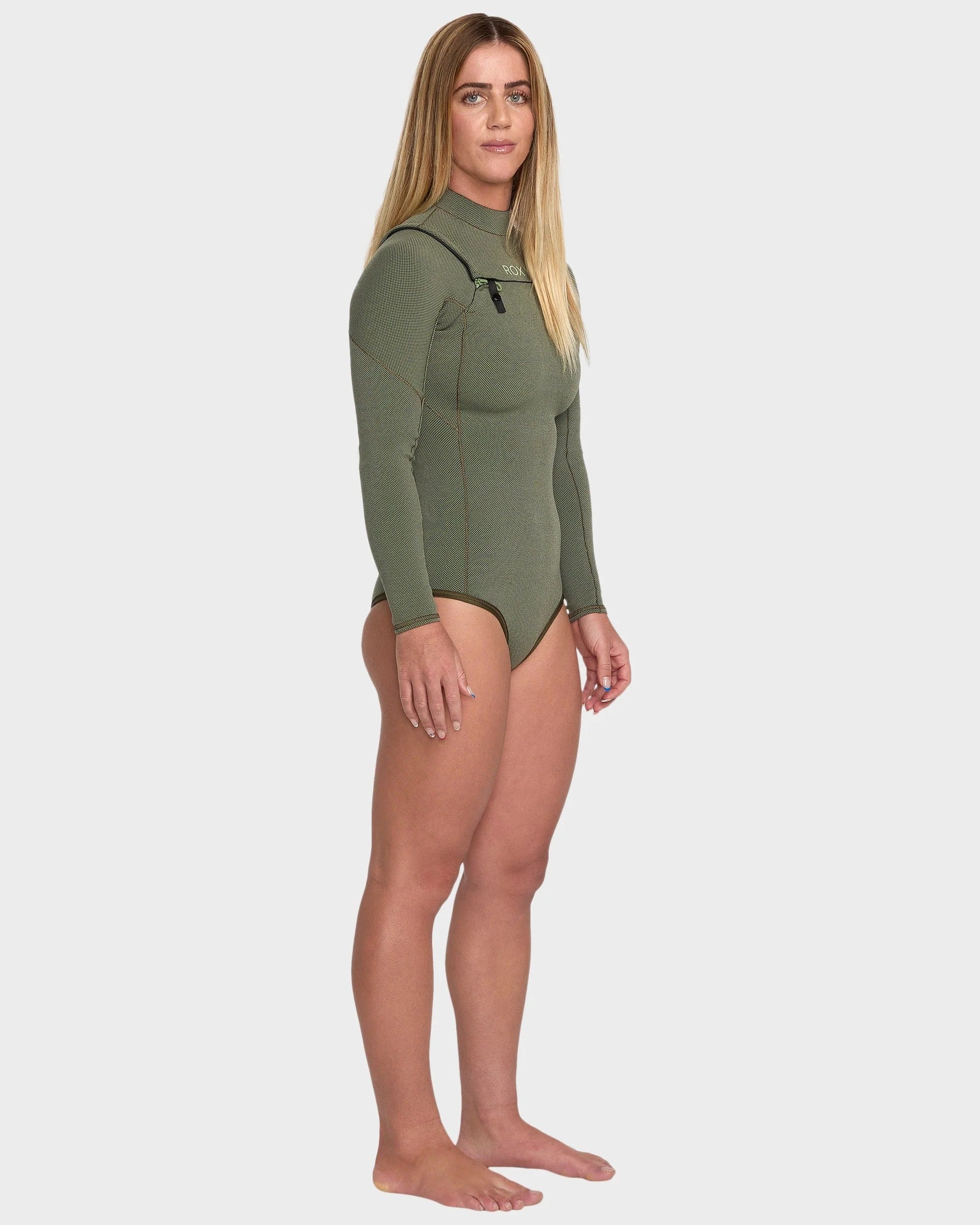 Roxy Elite Xtra Stretch Cheeky 1.5mm Chest Zip Long Sleeve Springsuit