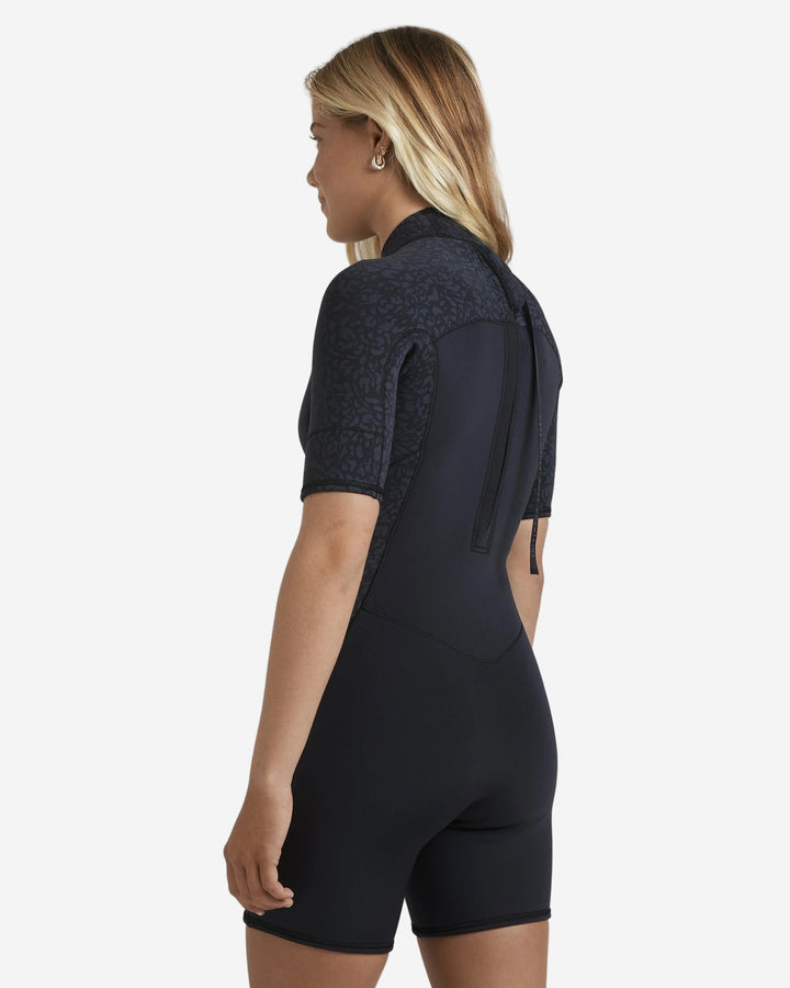 Swell Natural 2mm Back Zip Short Sleeve Springsuit Wetsuit