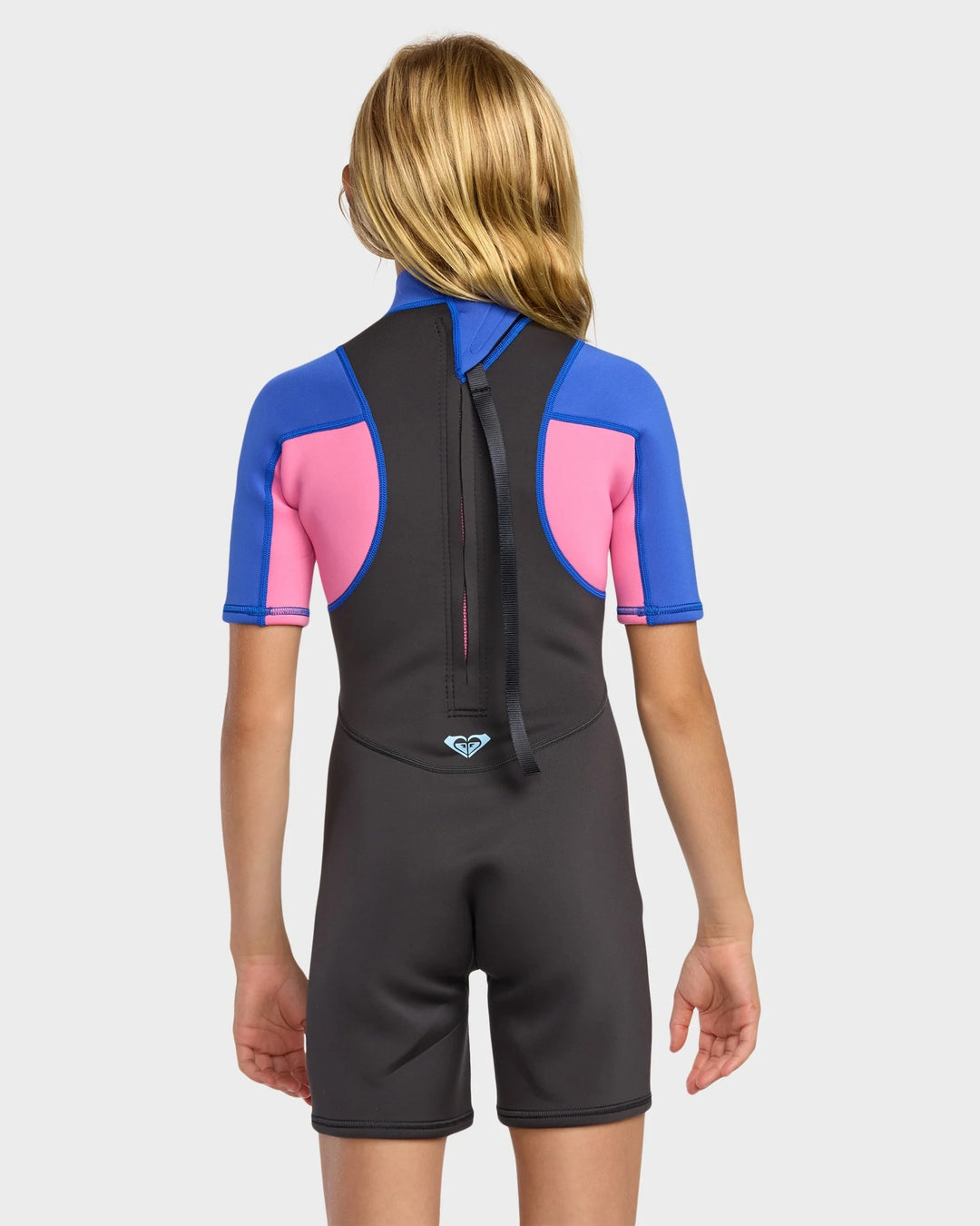 Girls Prologue 2/2 Back Zip Short Sleeve Springsuit Kids Wetsuit