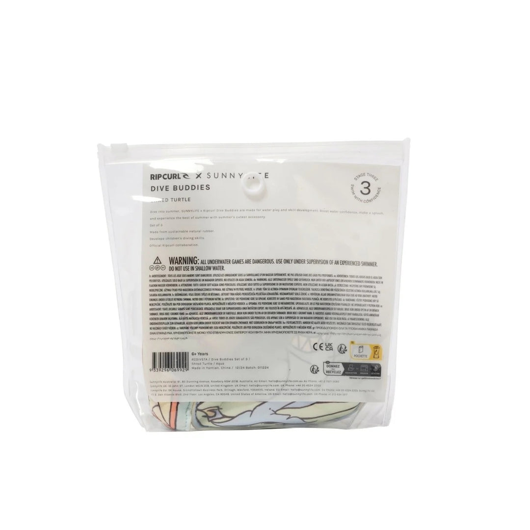 Dive Buddies - Shred Turtle Aqua Set