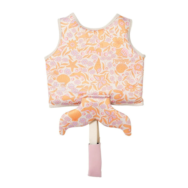 Kids Swim Vest - Ocean Magic Pink 3D