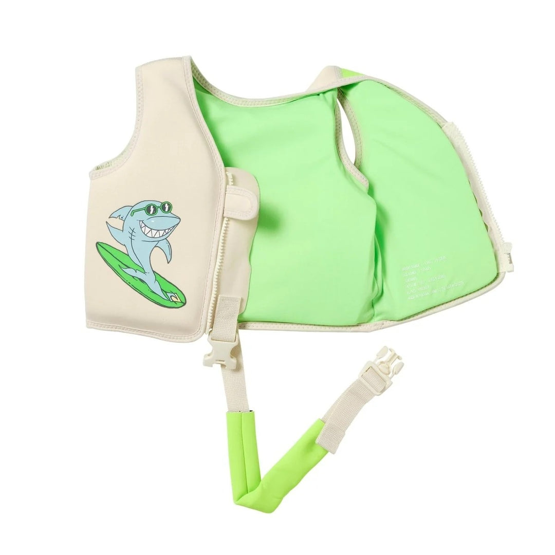 Kids Swim Vest - Shred Shark