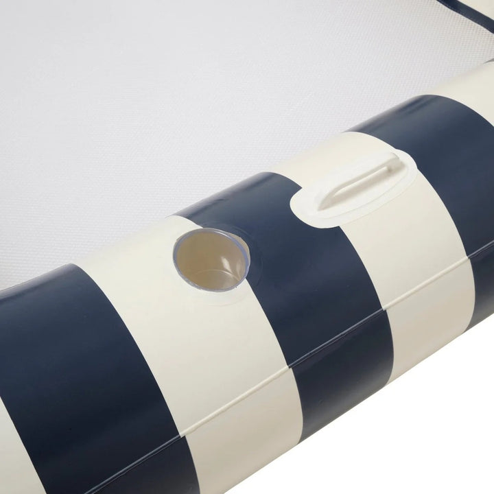 Deluxe Twin Hammock Float - Le Weekend Navy Stripe