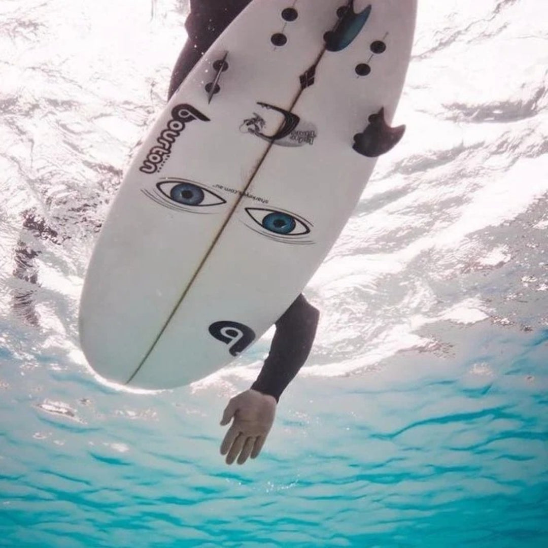 Shark Eyes Shark Deterrent Decal