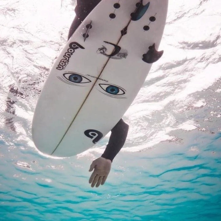 Shark Eyes Shark Deterrent Decal