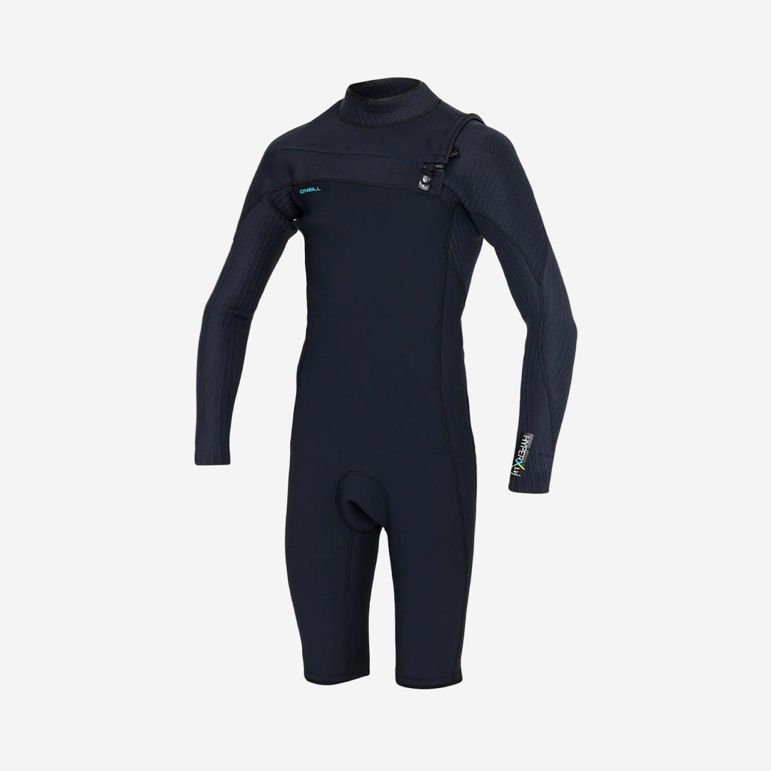 Youth HyperX 2mm Chest Zip Long Sleeve Kids Springsuit Wetsuit