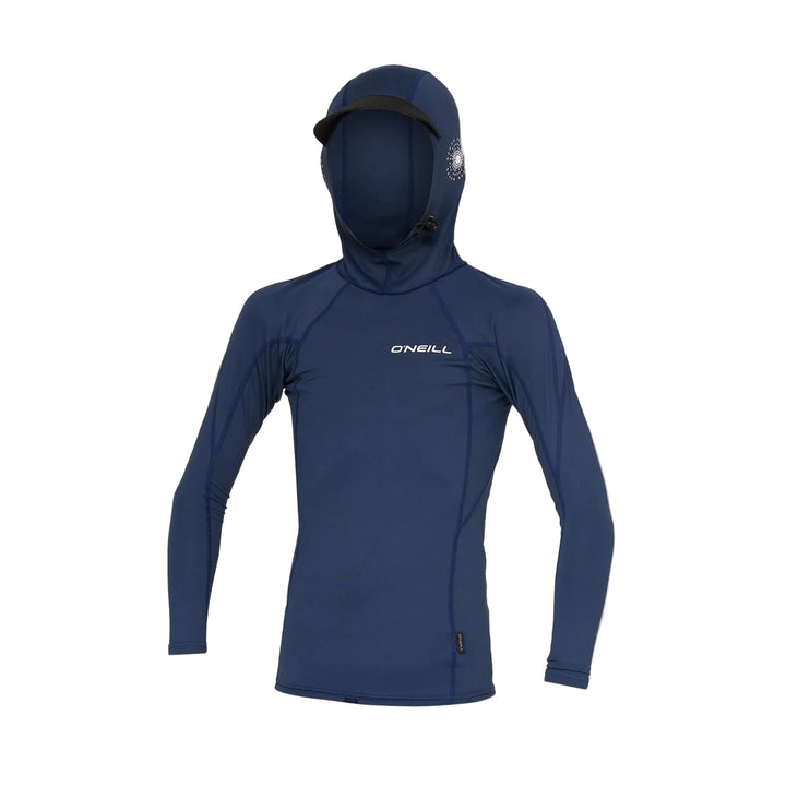 Boys TRVLR Long Sleeve Hooded Kids Rash Vest