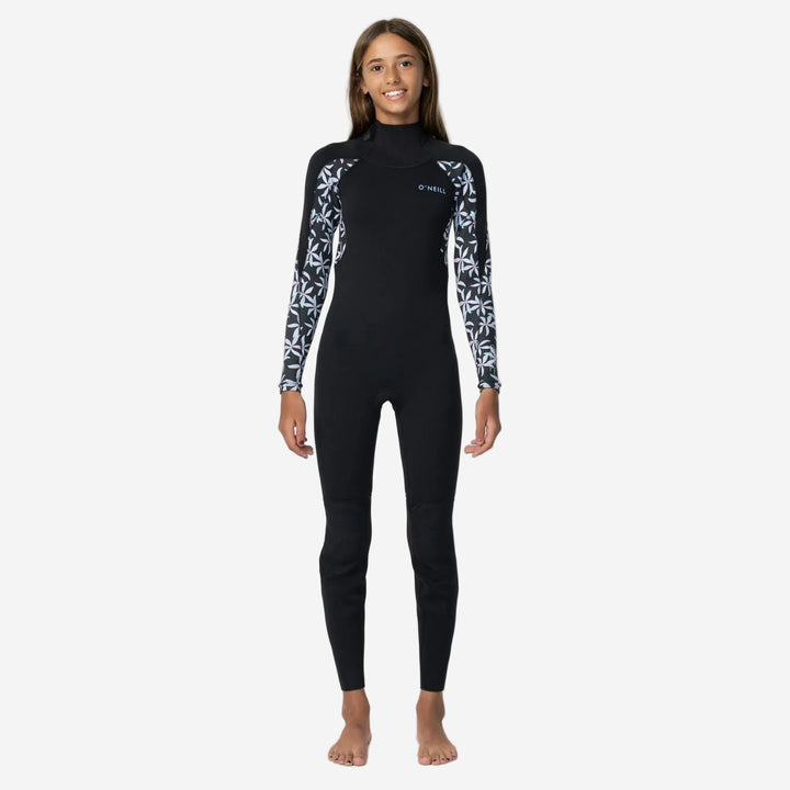 Girls Bahia 3/2 Back Zip Kids Steamer Wetsuit