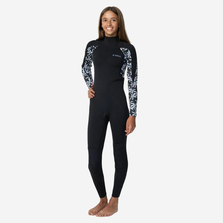 Girls Bahia 3/2 Back Zip Kids Steamer Wetsuit