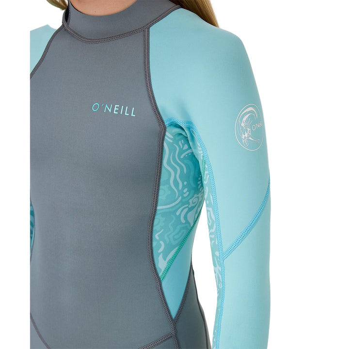 Girl's Bahia 2mm Back Zip Long Sleeve Springsuit