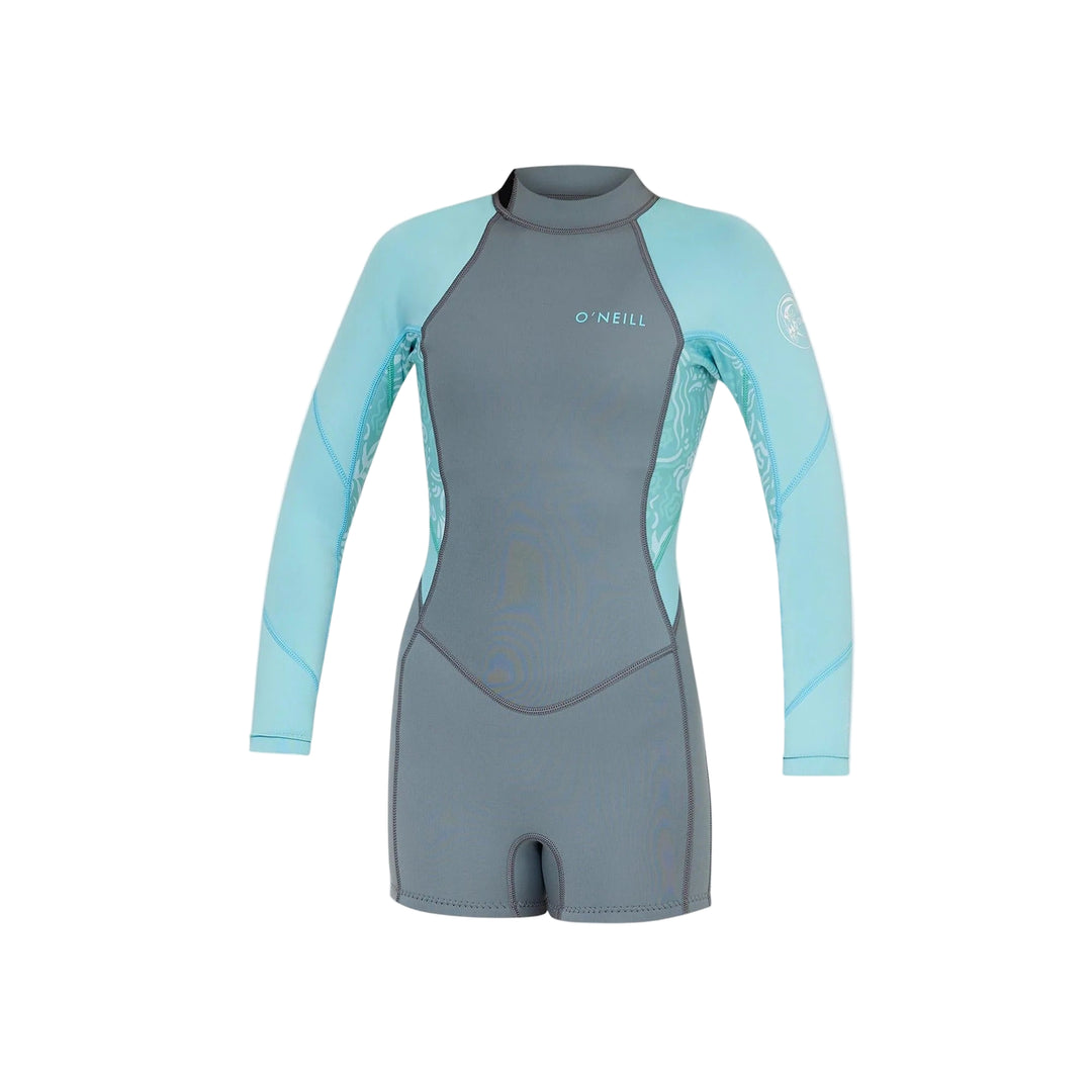 Girl's Bahia 2mm Back Zip Long Sleeve Springsuit