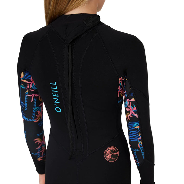 Girl's Bahia 2mm Back Zip Long Sleeve Springsuit