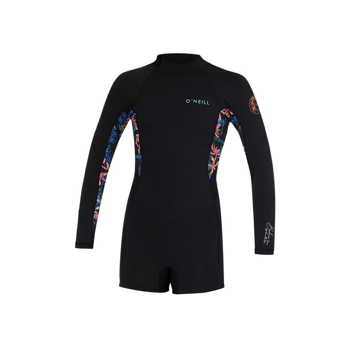 Girl's Bahia 2mm Back Zip Long Sleeve Springsuit