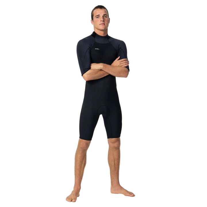 HyperFreak 2mm Back Zip Short Sleeve Springsuit Wetsuit
