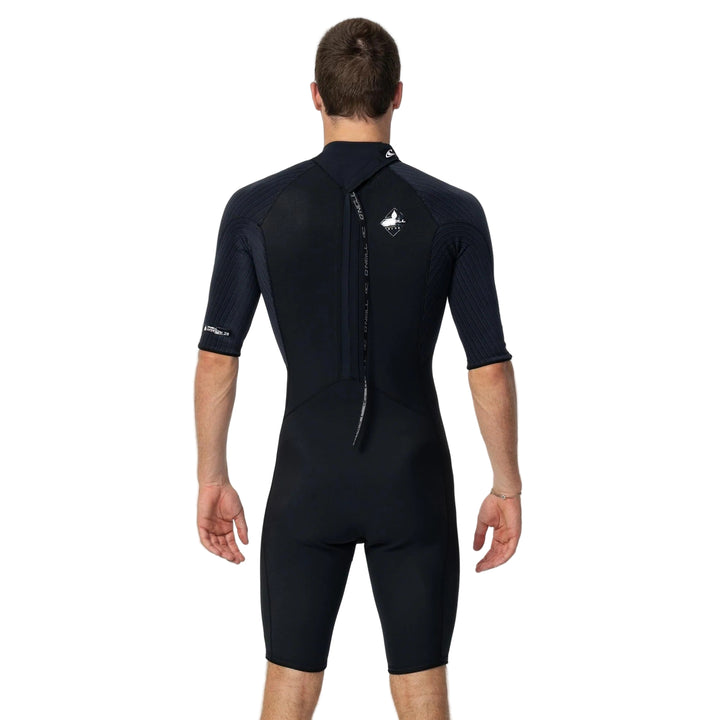 HyperFreak 2mm Back Zip Short Sleeve Springsuit Wetsuit