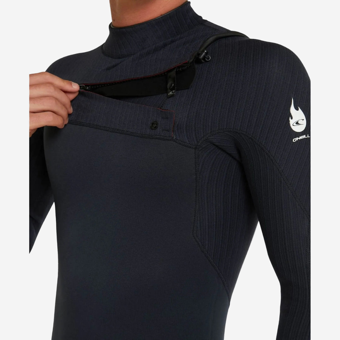 HyperFire 3/2 Chest Zip Steamer Wetsuit