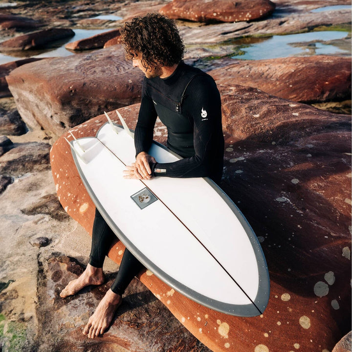 HyperFire 3/2 Chest Zip Steamer Wetsuit
