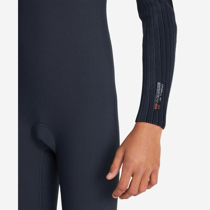 Boys HyperFire 3/2 Chest Zip Steamer Kids Wetsuit