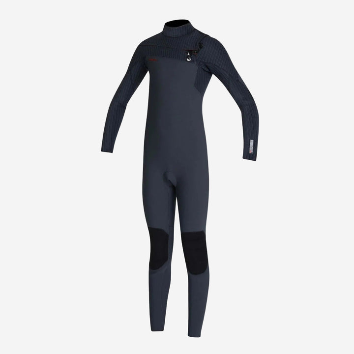 Boys HyperFire 3/2 Chest Zip Steamer Kids Wetsuit