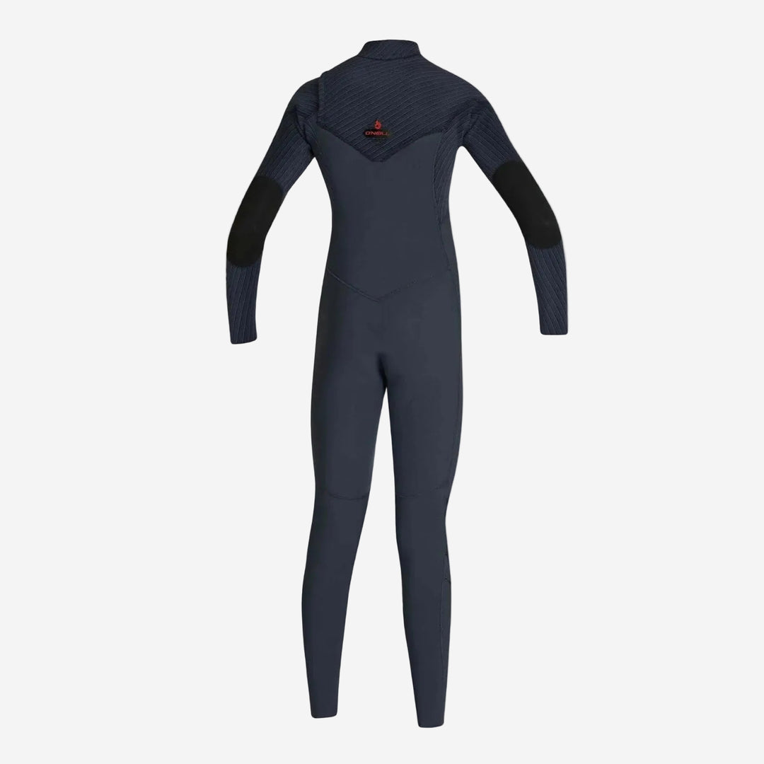 Boys HyperFire 3/2 Chest Zip Steamer Kids Wetsuit