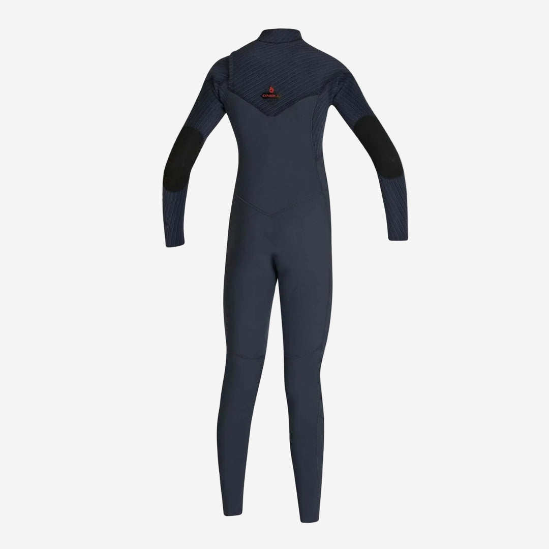 Boys HyperFire 4/3 Chest Zip Steamer Kids Wetsuit
