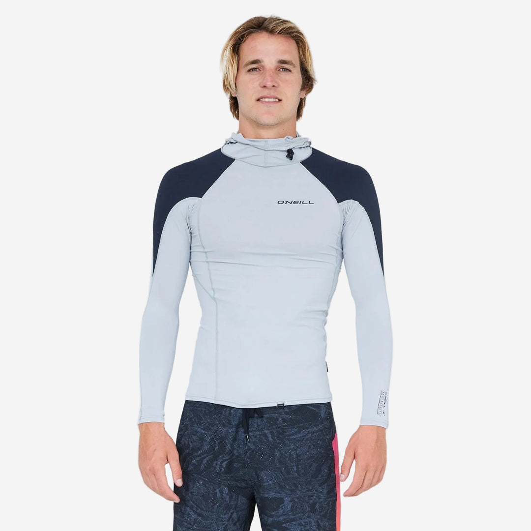 TRVLR Long Sleeve Hooded Rash Vest