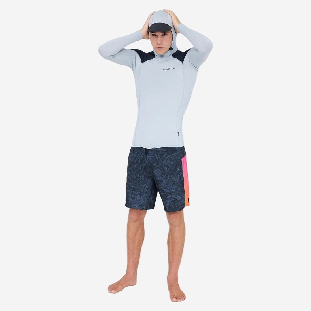 TRVLR Long Sleeve Hooded Rash Vest