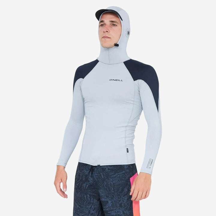 TRVLR Long Sleeve Hooded Rash Vest
