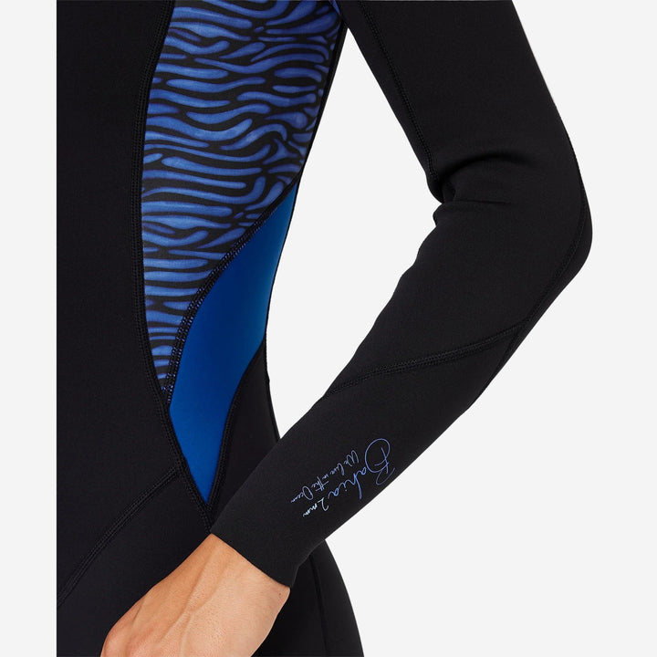 Womens Bahia 2mm Back Zip Long Sleeve Boyleg Springsuit Wetsuit